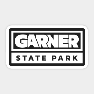 Garner State Park Texas Sticker